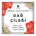 Kokulu Doğal Mum - Dağ Çileği - Paw Crafts  - 49949461